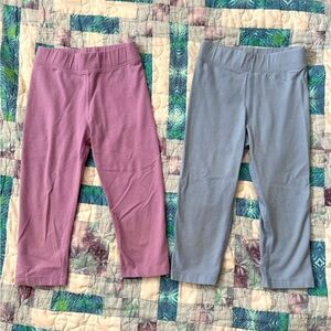 Set of 2 Primary Capri Leggings